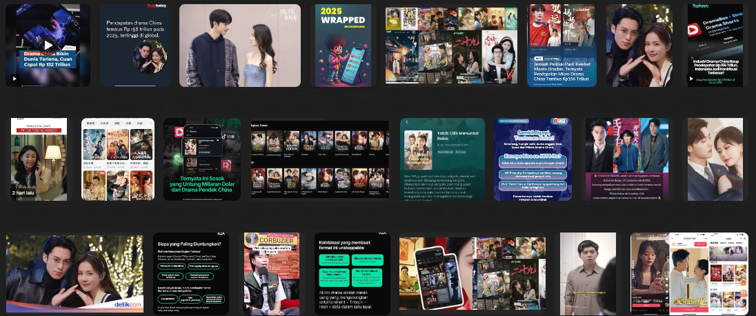 Microdrama mengisi jeda pendek